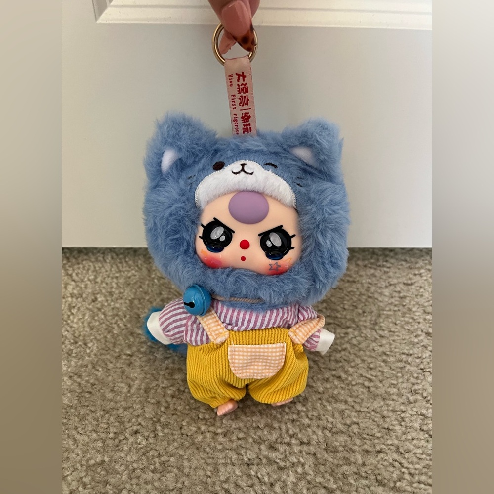 Baby Three “cat wardrobe” plush (no box)